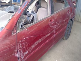 2007 TOYOTA COROLLA, BURGUNDY, 1.8, AT.   Z25182